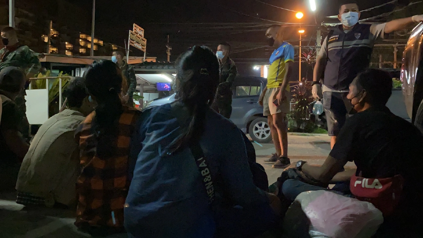 จับเมียนมาร์ 14 คน เตรียมข้ามฝั่งเข้ามาเลย์