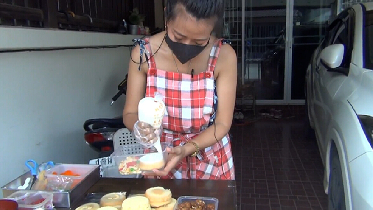 ปั้น ‘เค้กกะเพราไข่ดาว‘ โกยเงินยุคโควิด