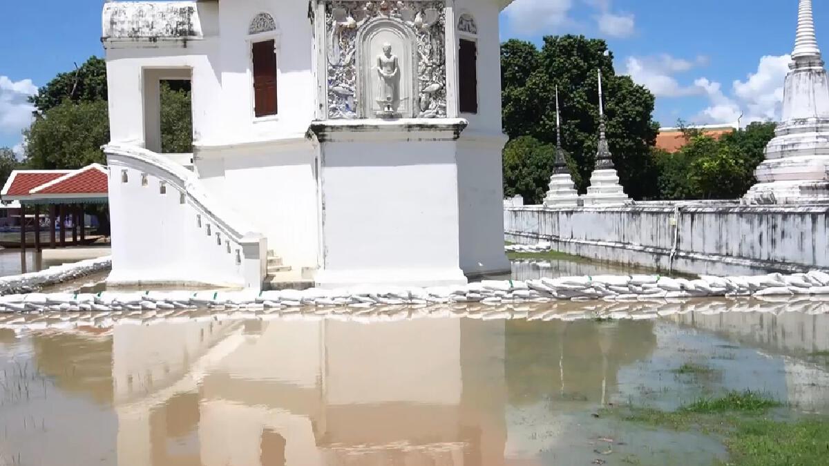 น้ำท่วมทวีความรุนแรง น้ำป่าและน้ำเจ้าพระยากระทบชาวบ้านใน จ.อุทัยธานี