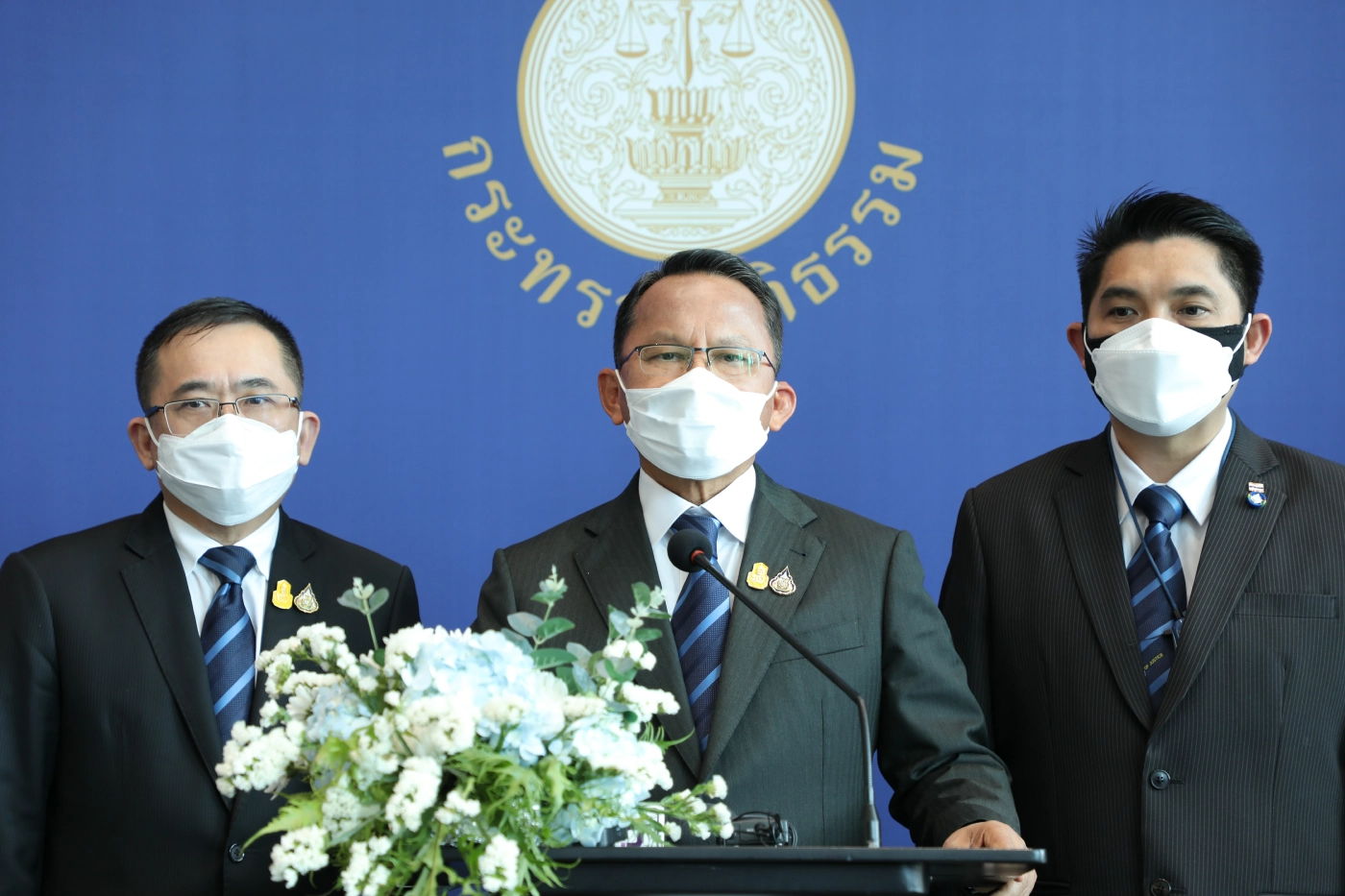 "สมศักดิ์" แถลงโชว์ผลงานกระทรวงยุติธรรมปี 64