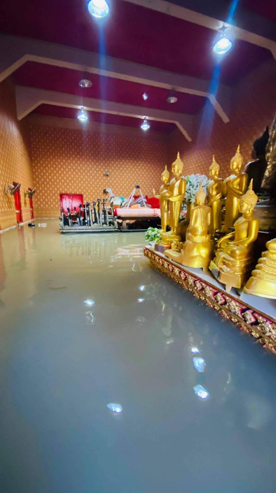 น้ำท่วมสุโขทัยอ่วม"วัด-สถานศึกษา"จมบาดาล