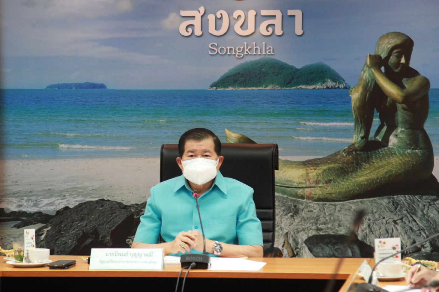 "นิพนธ์"สั่งปรับแผนรับมือน้ำท่วมสงขลาโดยเฉพาะพื้นที่ศก.