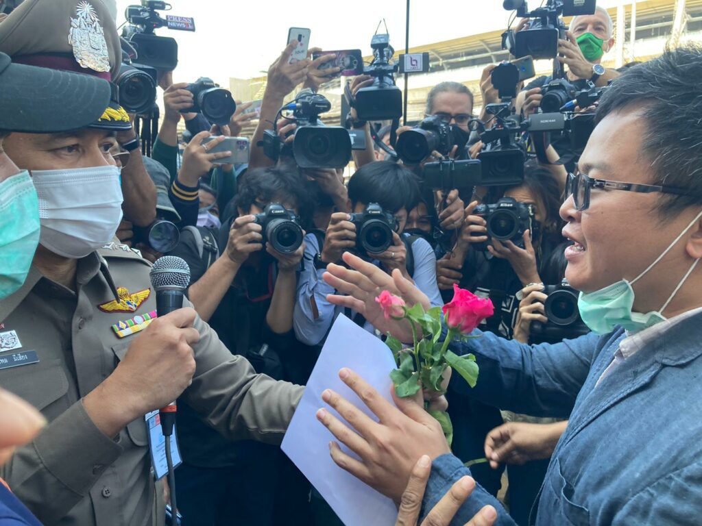 อัยการเตรียมสั่งฟ้อง ม.112 คดีม็อบปลดอาวุธศักดินาหน้าราบ 11 เมื่อปี 63