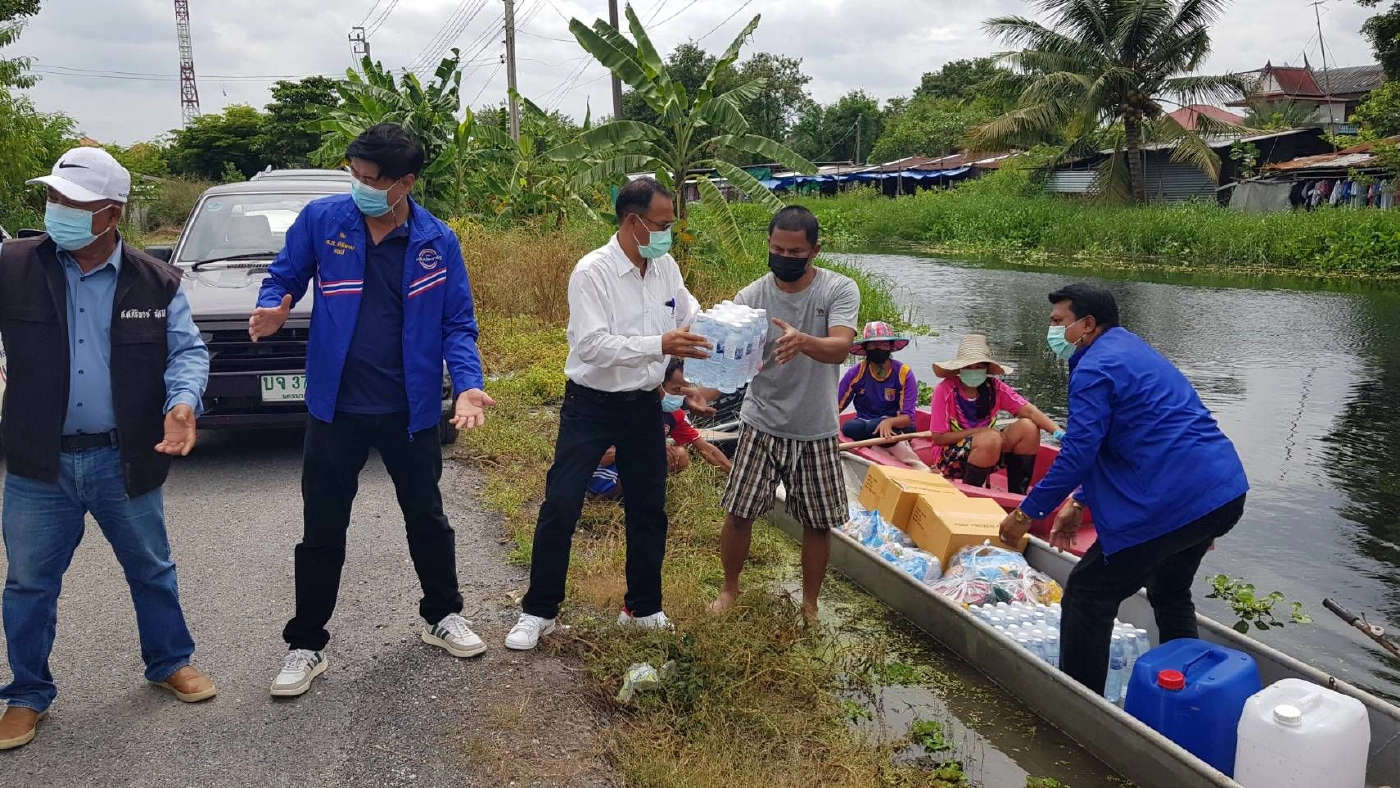 "ศิริพงษ์" วอน กรมชล-กทม.เร่งระบายน้ำท่วม"เขตหนองจอก"