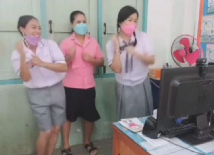 ครูแปลงร่าง“เงาะป่า”สอนออนไลน์ยุคโควิค-19