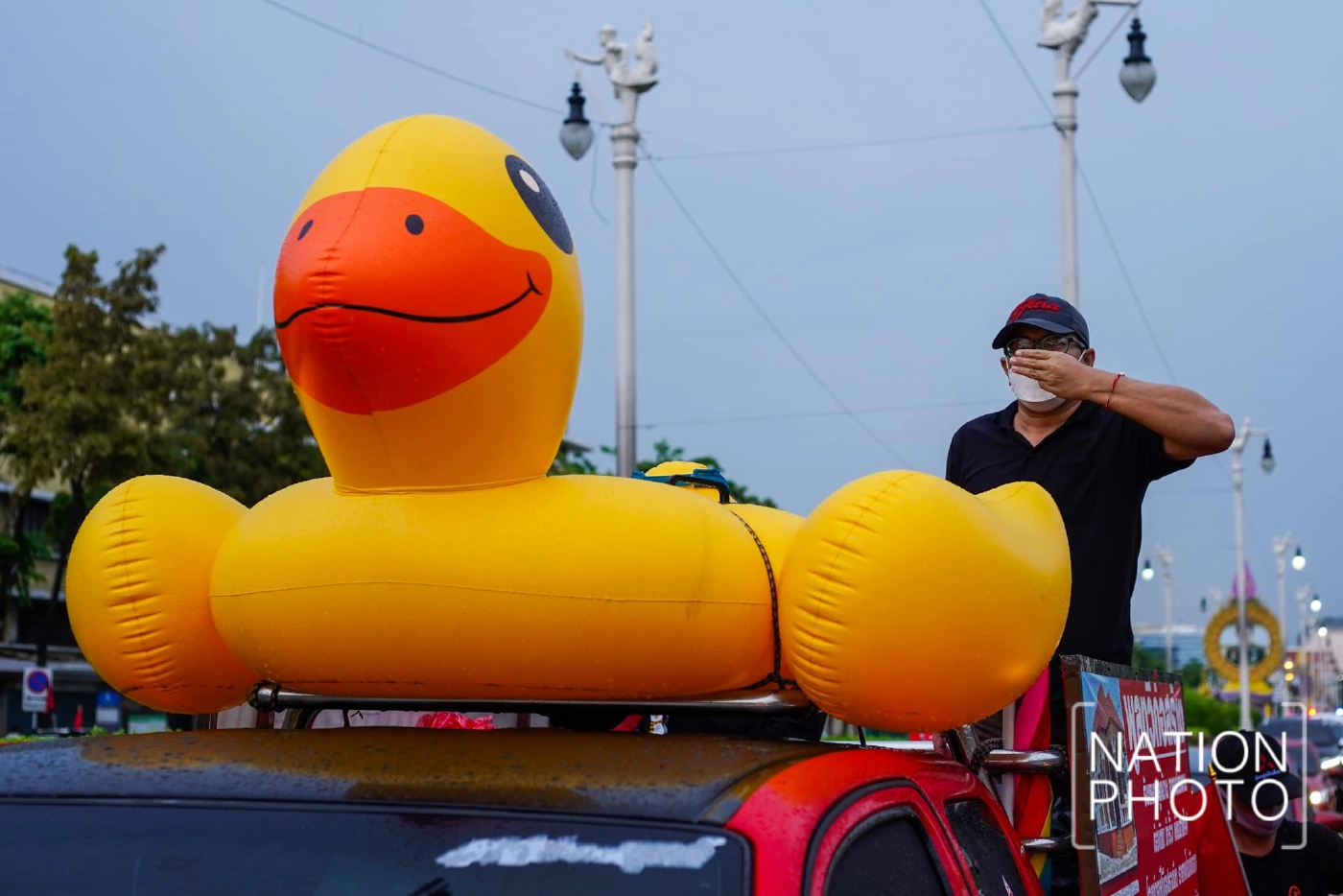 “อานนท์ แสนน่าน” เตือนม็อบรุ่นน้อง  พอเถอะก่อนที่นายทุนจะเท