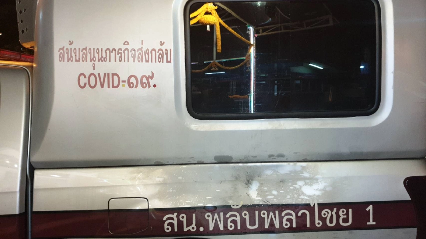 บก.น. 6สั่งสอบภาพรถควบคุมผู้ต้องหาชนผู้บาดเจ็บ