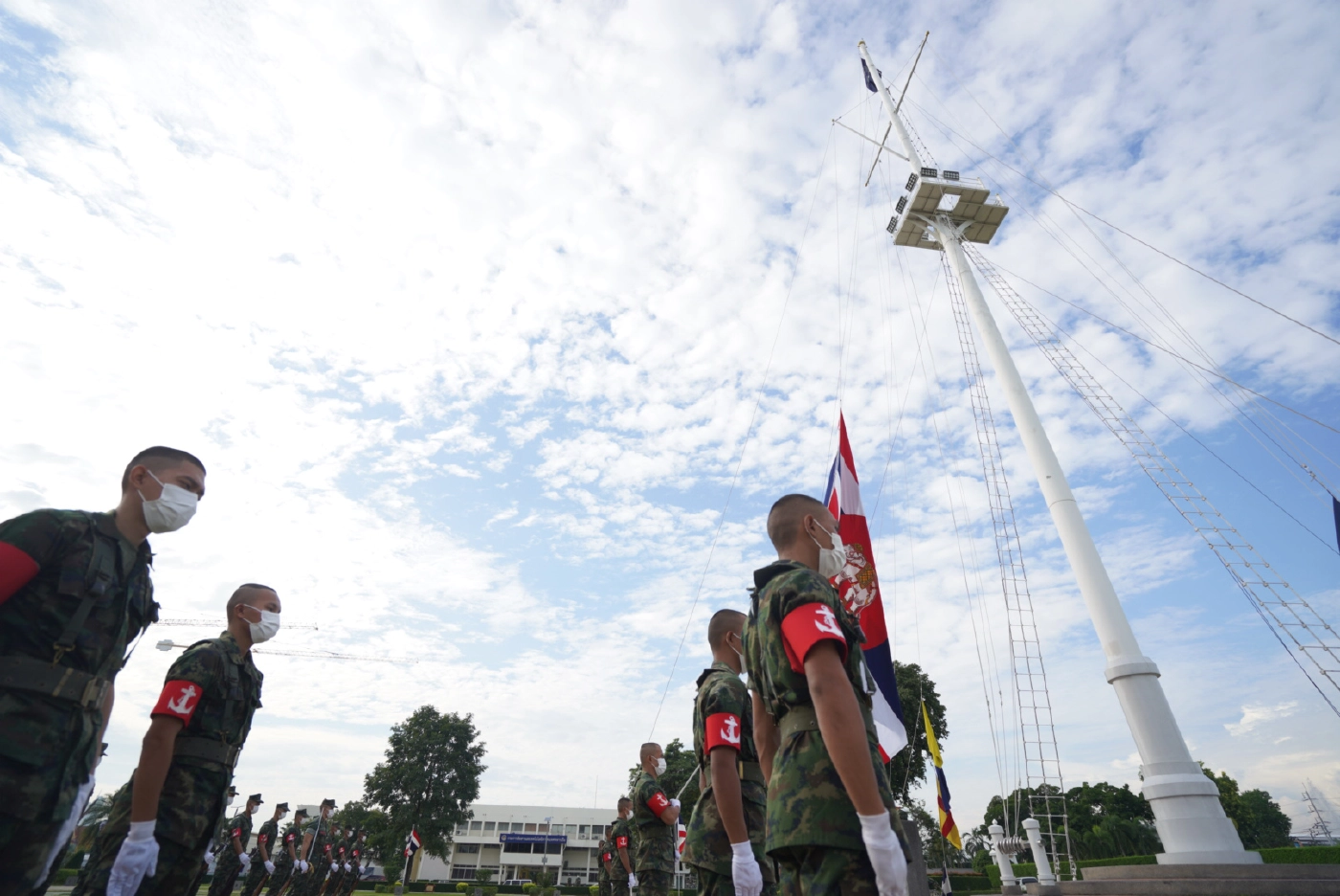 ชัักขึ้นสู่ยอดเสา ณ ป้อมวิไชยประสิทธิ์