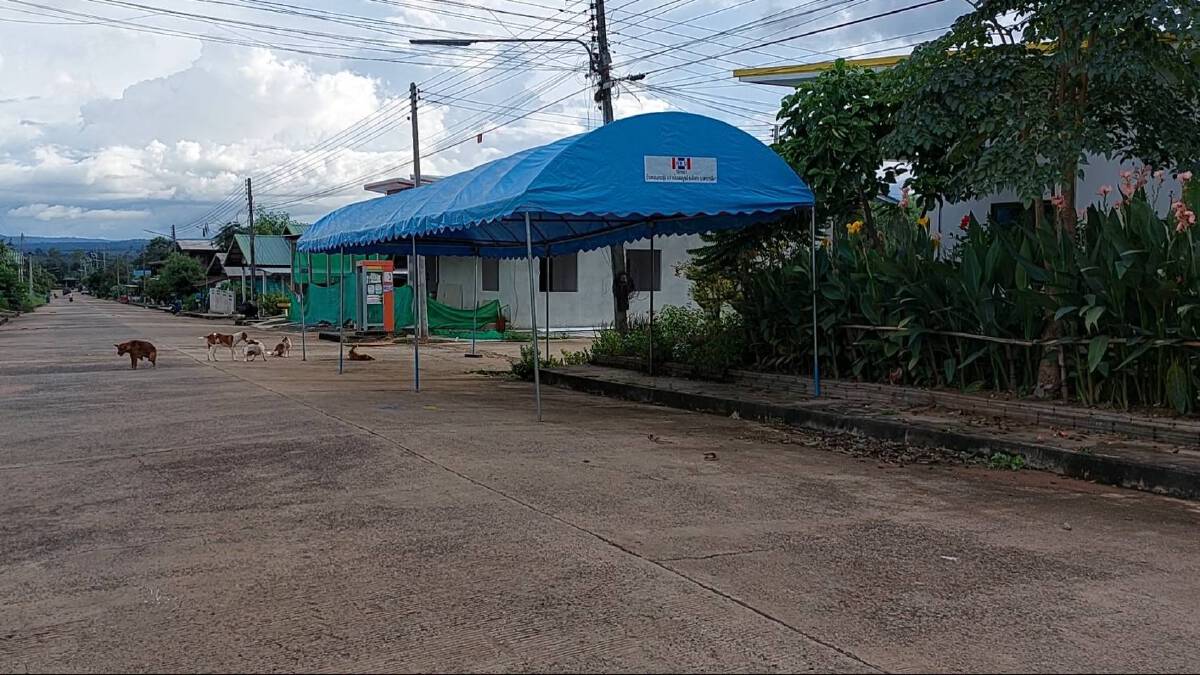 ปิดตลาดโนนสมบูรณ์หลังแม่ค้าติดเชื้อจากคลัสเตอร์งานศพ