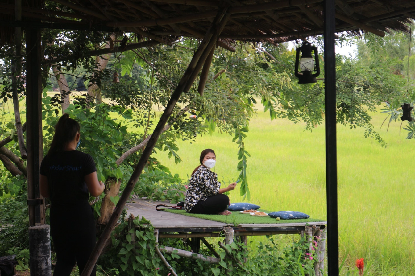 ชิมโรตีกล้วยตาก 1 เดียวในไทย-ขี่ควายชมวิวท้องทุ่งนาที่ฟาร์มรักนะ