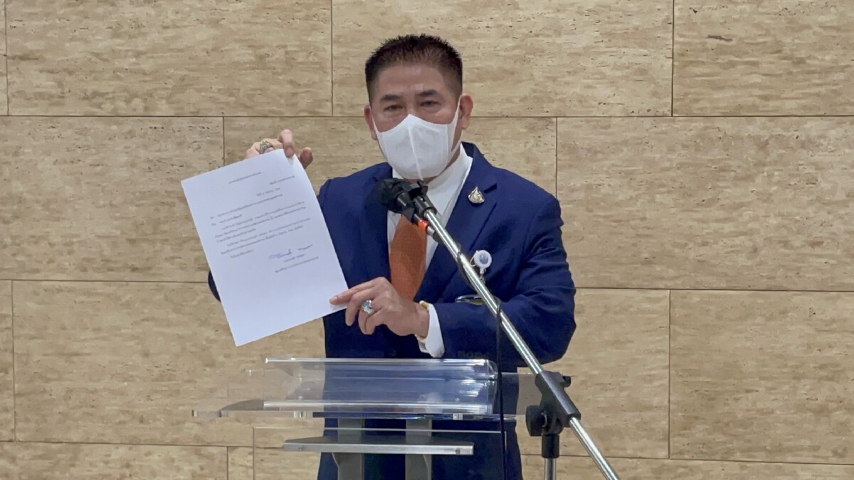 ธรรมนัส ยื่นลาออกจากรัฐมนตรี แจงเหตุไม่สบายใจ ขอกลับบ้านที่พะเยา