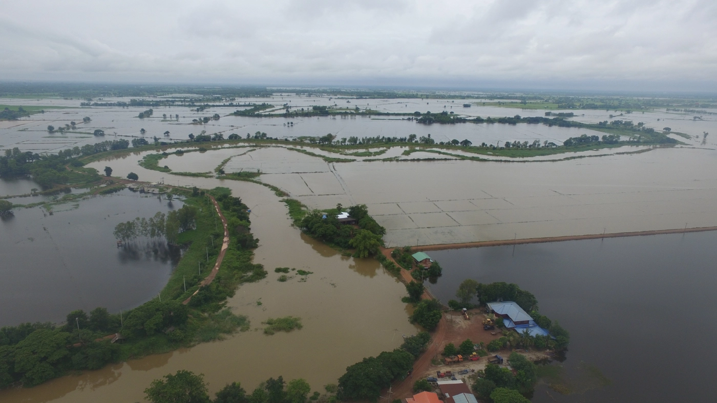 ตรวจทุ่งแม่ระหัน-เขื่อนหลักกักเก็บน้ำได้น้อย