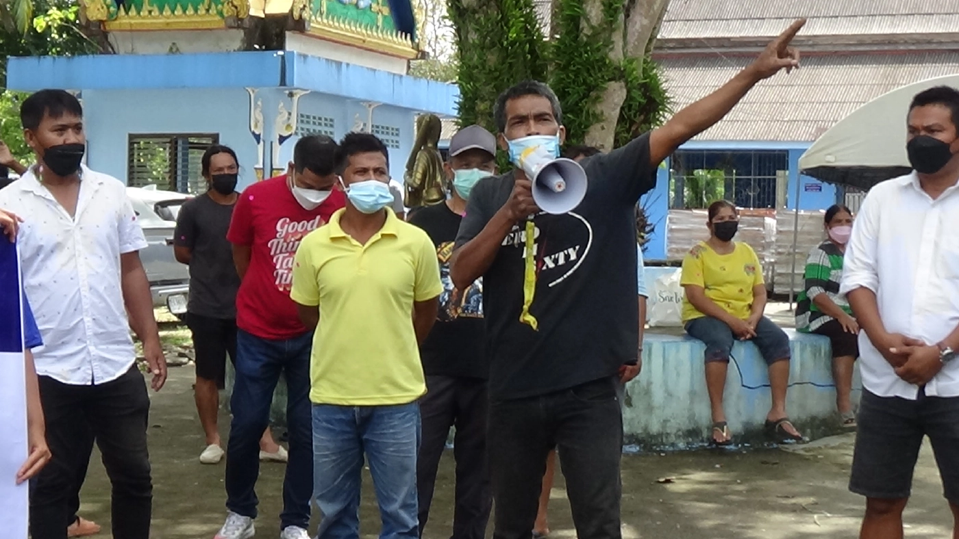 ชาวบ้านล้มเวทีอบจ.ตรัง ค้านสร้างโรงไฟฟ้าชีวมวล