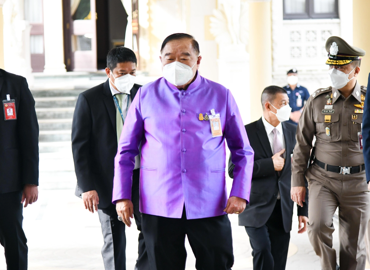 พล.อ.ประวิตร วงษ์สุวรรณ รองนายกรัฐมนตรีและหัวหน้าพรรคพลังประชารัฐ