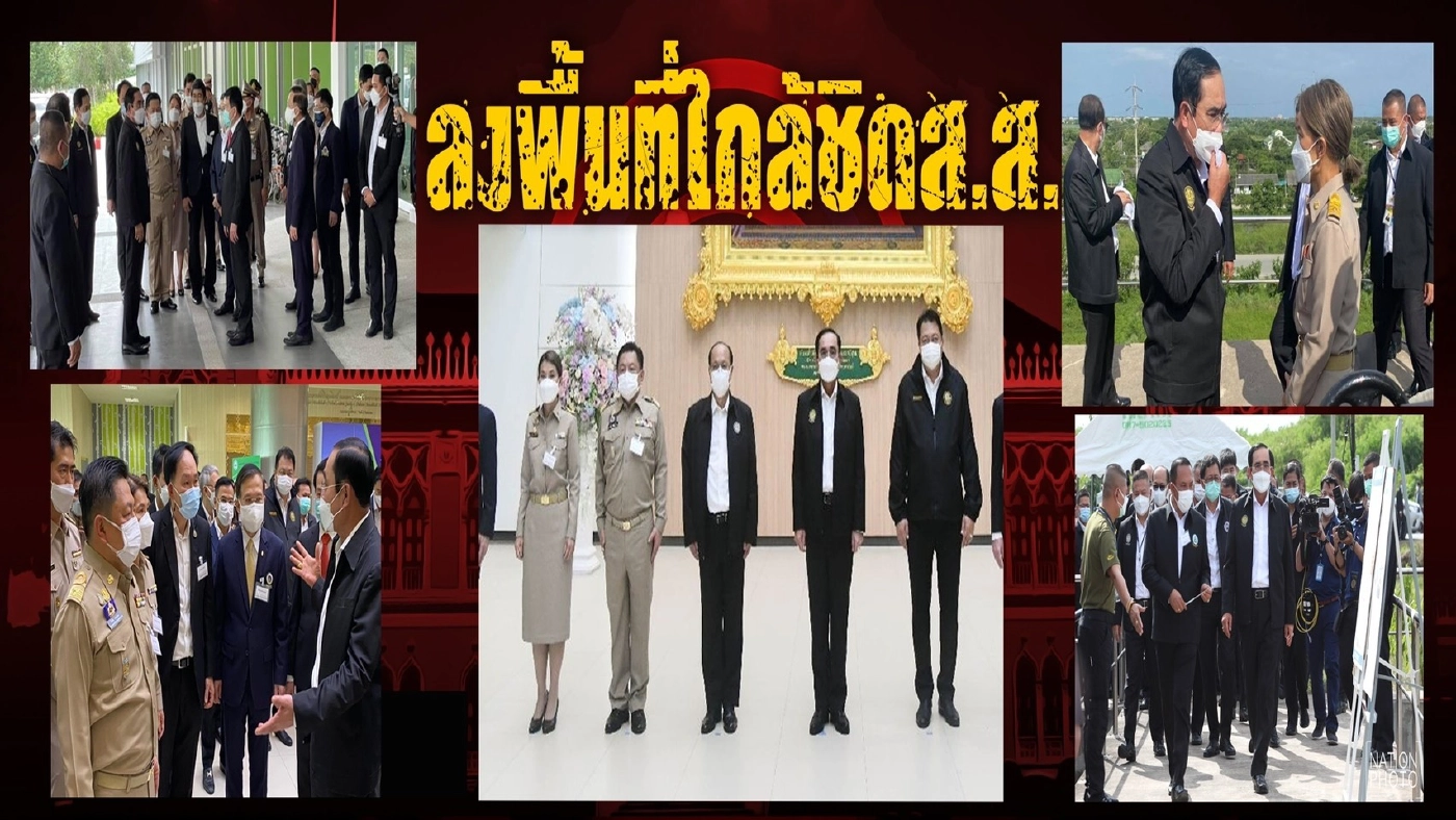 "บิ๊กตู่"ขี่ม้าเลียบค่ายยึดพลังประชารัฐ