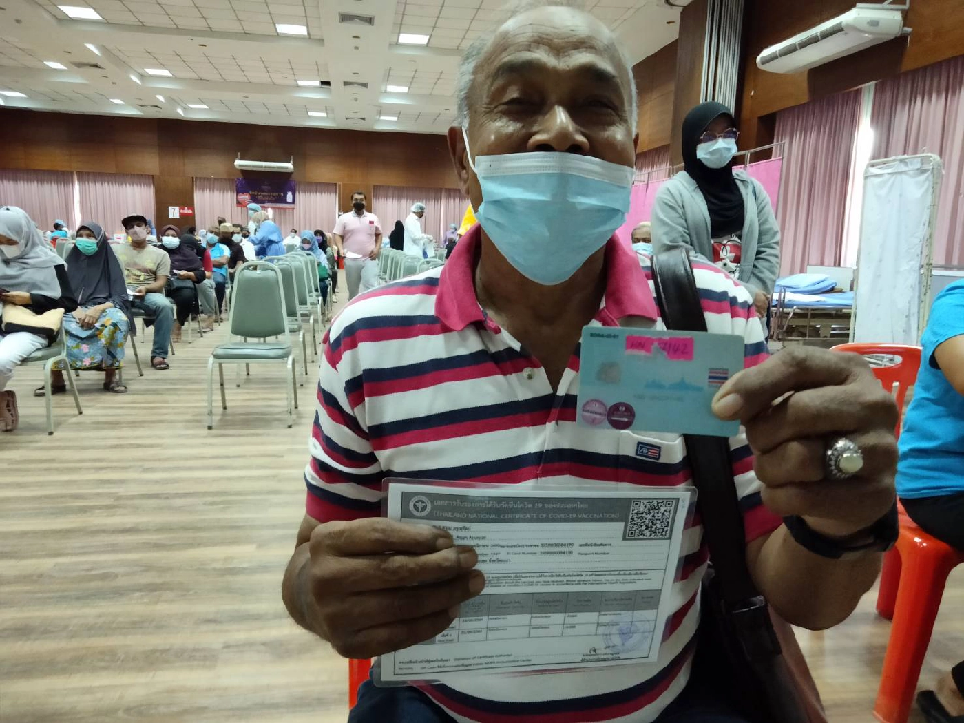 รพ.เบตง เร่งฉีดเข็ม 2 หลังพบผู้ติดเชื้อเพิ่มต่อเนื่อง