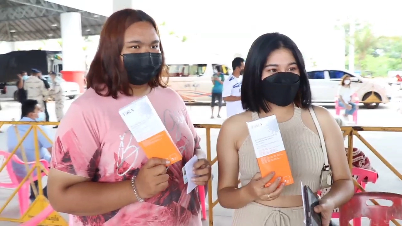 ด่านตรวจท่าฉัตรไชยภูเก็ตเริ่มคึกคักหลังผ่อนคลาย