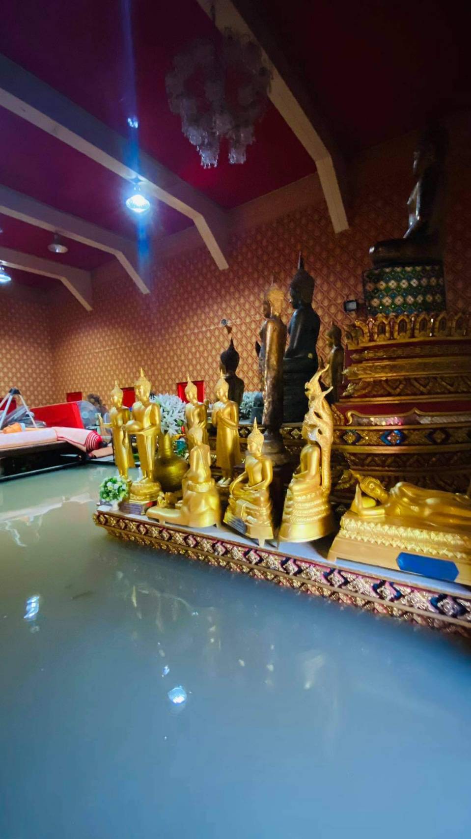 น้ำท่วมสุโขทัยอ่วม"วัด-สถานศึกษา"จมบาดาล