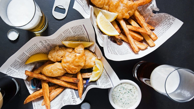 Fish and chips 