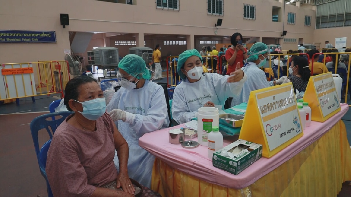 สงขลาปรับสูตรวัคซีนอัดไฟเซอร์ 2 เข็มคุมรอยต่อชายแดนใต้