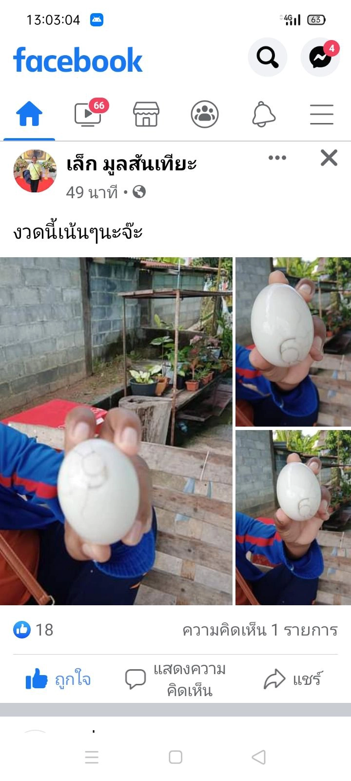 ชาวบ้านแห่ส่องตัวเลขบนไข่ไก่ที่ทำเป็นไข่เค็มลุ้นหวยงวดนี้