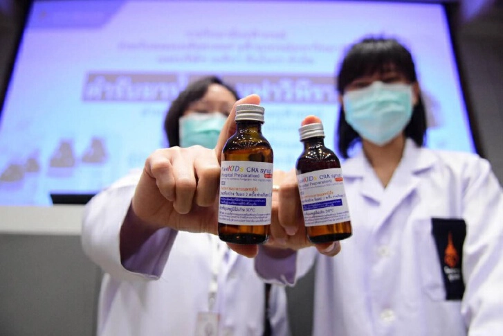 จุดเริ่มต้น"ยาน้ำเชื่อมฟาวิพิราเวียร์สำหรับเด็ก" ตำรับแรกของประเทศไทย