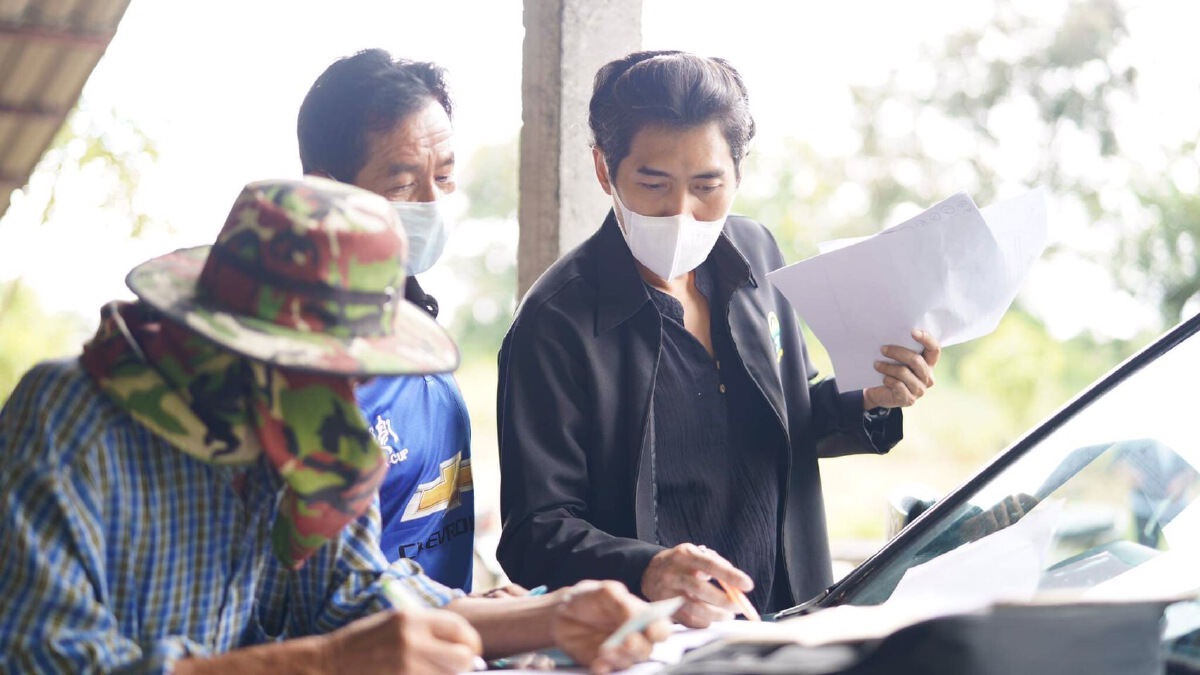 บจธ.ลงพื้นที่นำร่องธนาคารที่ดินที่ไร่ดง ป่าซาง ลำพูน-เชียงใหม่