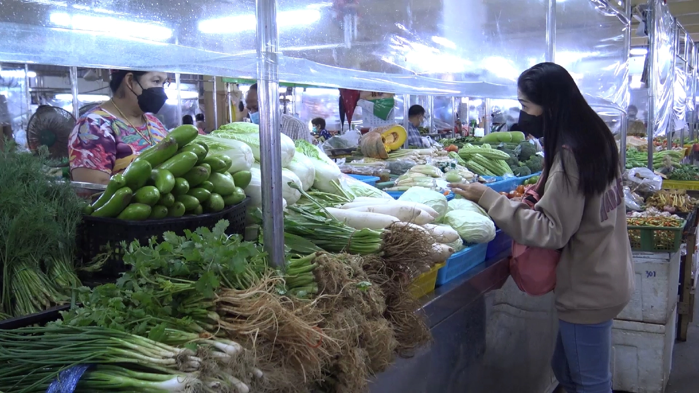 พืชผักตลาดสงขลา ปรับขึ้นราคารับเทศกาลกินเจ