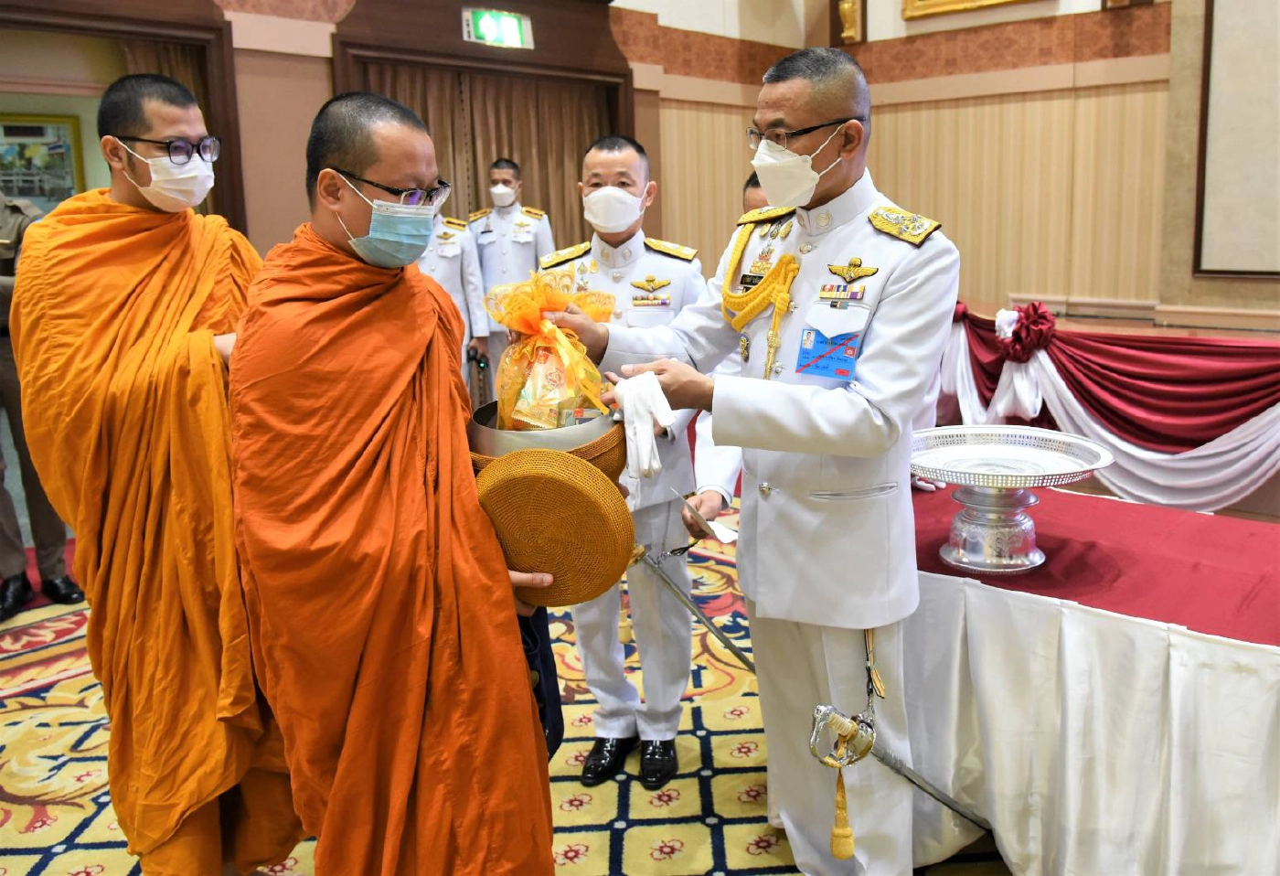 ตร.จัดพิธีบำเพ็ญกุศล น้อมรำลึก ในหลวงรัชกาลที่ ๙