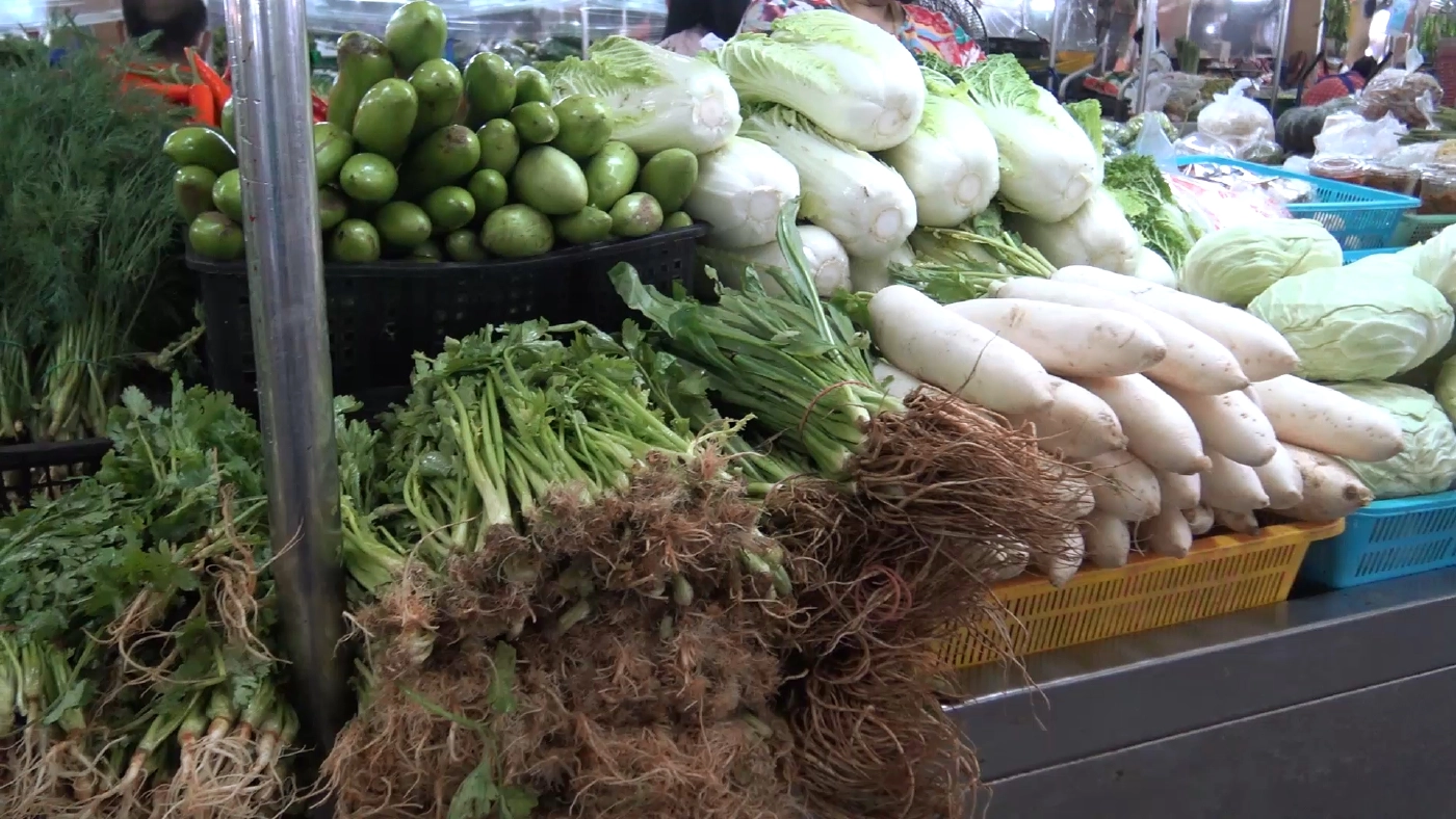 พืชผักตลาดสงขลา ปรับขึ้นราคารับเทศกาลกินเจ