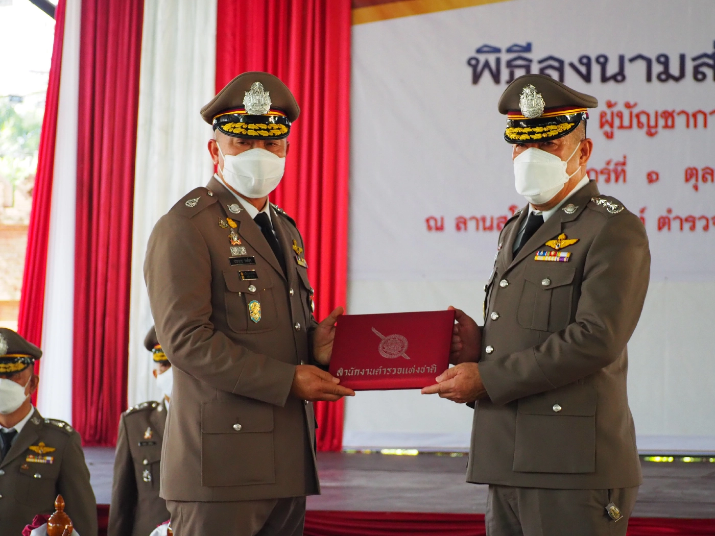 "ปิยะ ต๊ะวิชัย"รับตำแหน่ง ผบช.ภ.5-ไร้เงาม็อบต้อนรับ