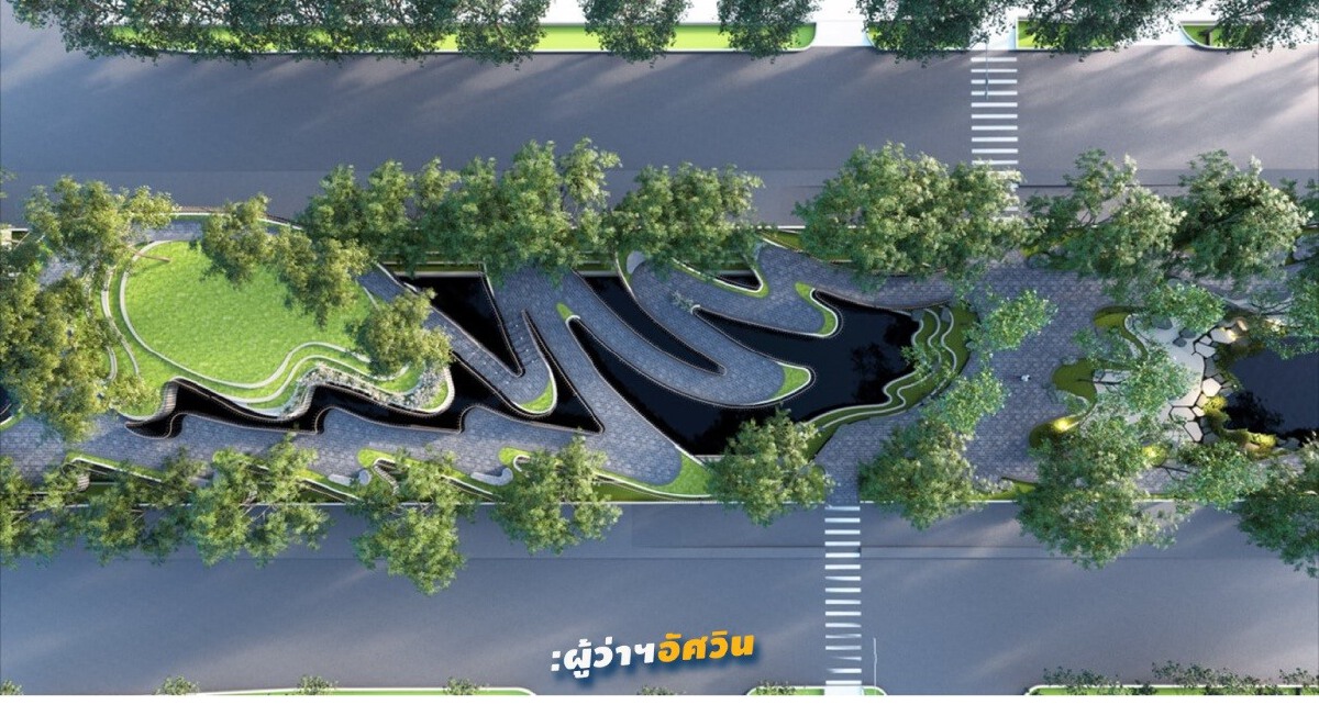 สวนคลองช่องนนทรี จะเสร็จสมบูรณ์ สิงหาคม 2565