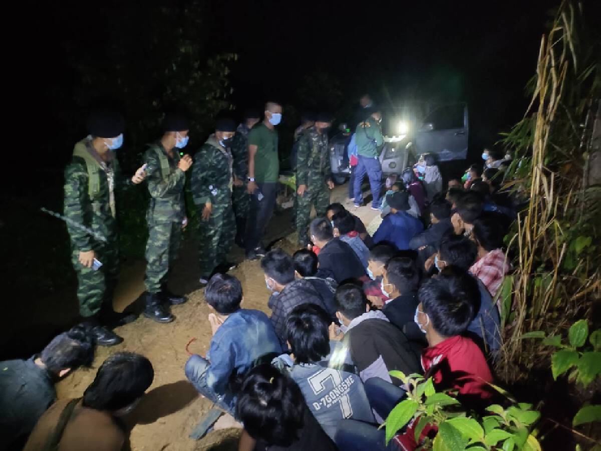 ทหารรวบเมียนมา 44 รายลอบเข้าไทยมุ่งทำงาน 4 จังหวัด