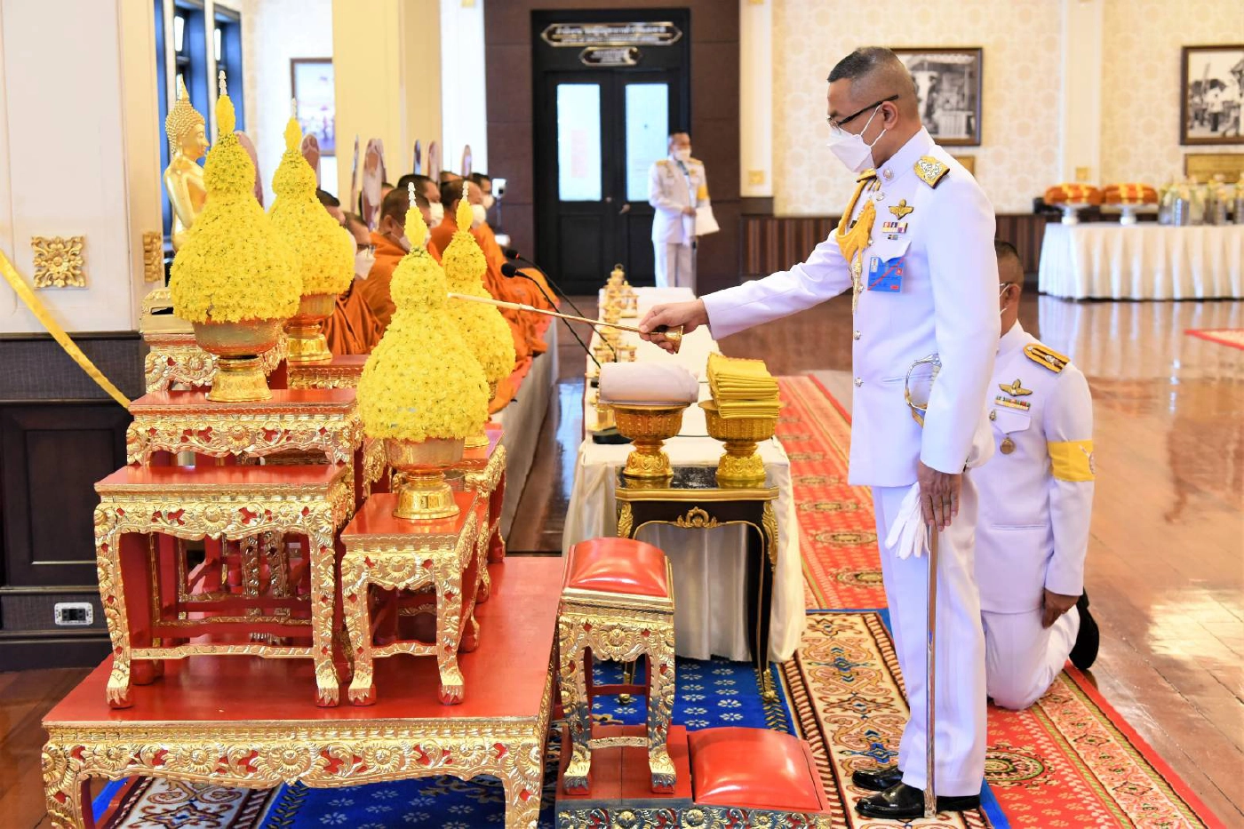 ตร.จัดพิธีบำเพ็ญกุศล น้อมรำลึก ในหลวงรัชกาลที่ ๙