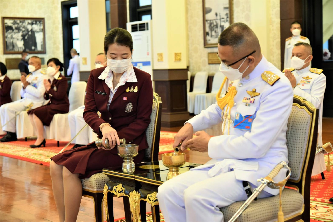 ตร.จัดพิธีบำเพ็ญกุศล น้อมรำลึก ในหลวงรัชกาลที่ ๙