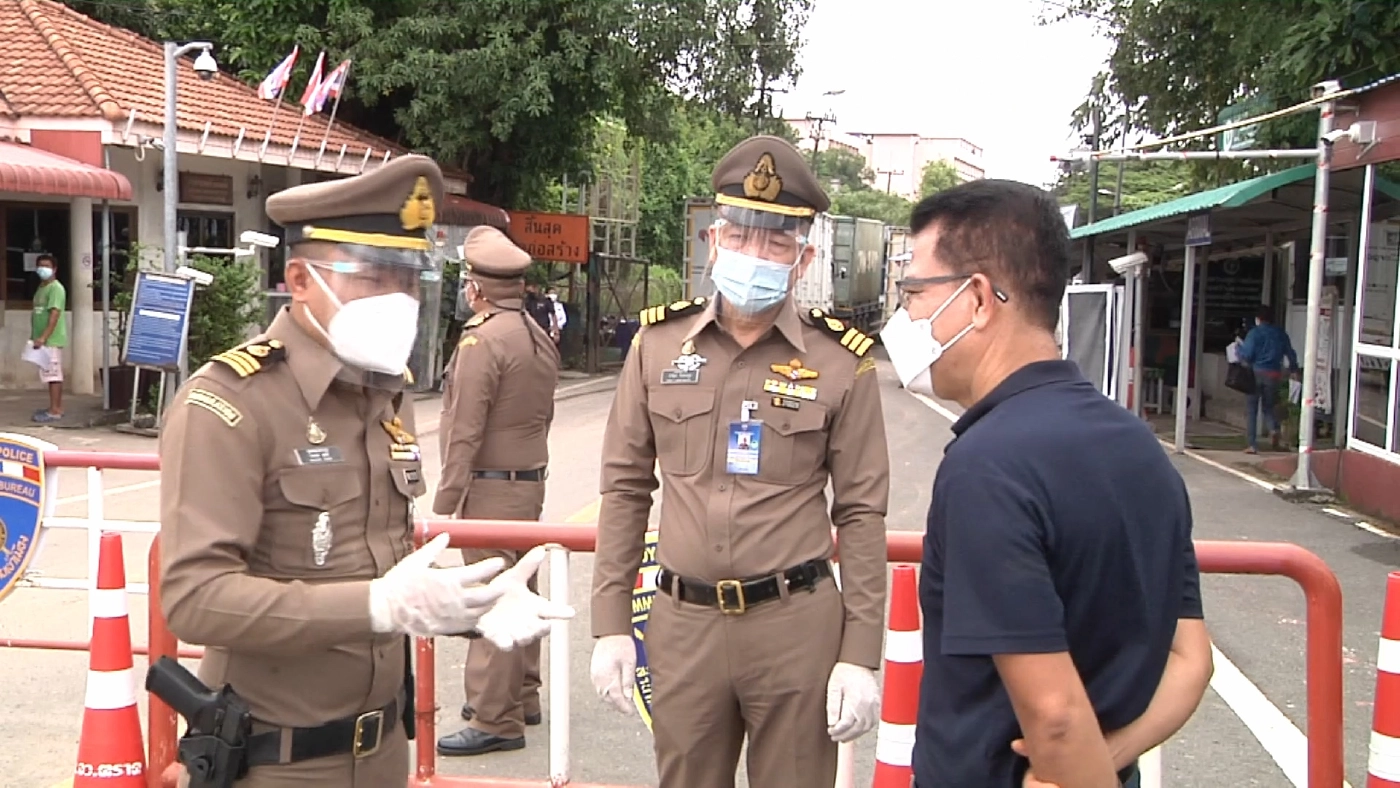 กัมพูชาตรวจเข้มโควิดที่ด่านชายแดน จ.ตราด