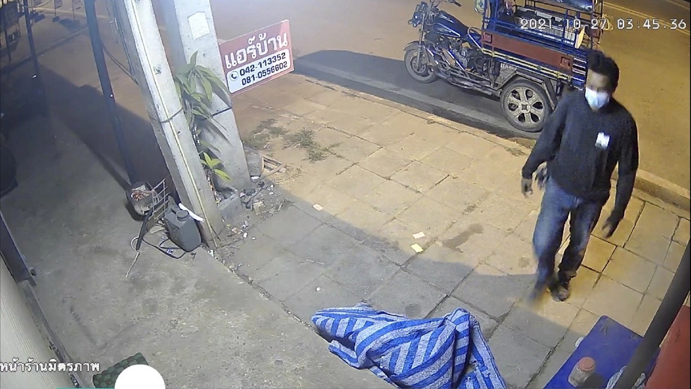 เปิดวงจรปิดล่าโจรสกายแลปขโมยแอร์เจ้าของร้านสุดทนโดนมา5ครั้ง
