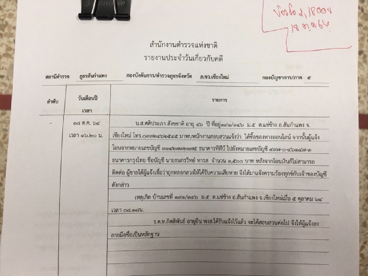 “เหยื่อมู่ลี่ไม้ไผ่" โผล่แจ้งความ ยันคนขายส่อโกง แถมตีมึน
