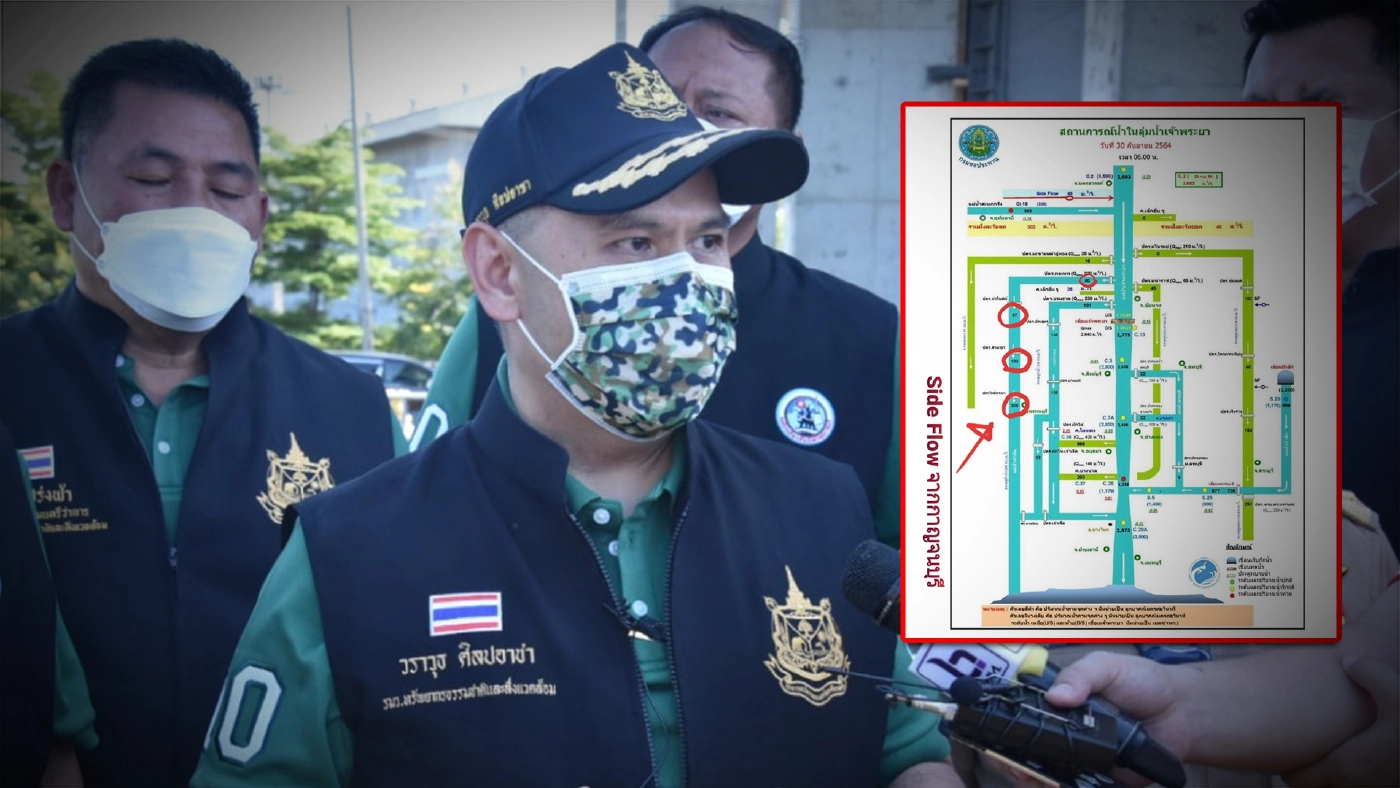 "วราวุธ" ท้า!! ใครว่า "สุพรรณบุรี" น้ำไม่ท่วมเชิญมาดู