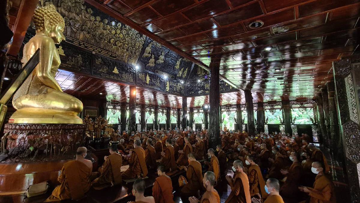 กาฬสินธุ์พระสายป่าขอความเป็นธรรมให้เจ้าคุณบัวศรี ยื่นหนังสือ กมธ.ศาสนา