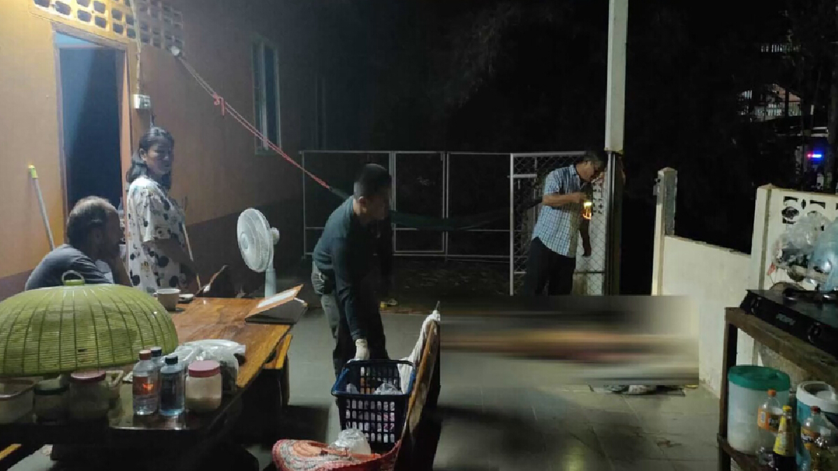 หนุ่มใหญ่ถือปืนบุกเดี่ยวชิงทรัพย์ฝรั่ง โดนแย่งปืนรัวเตะต่อยจนเสียชีวิต