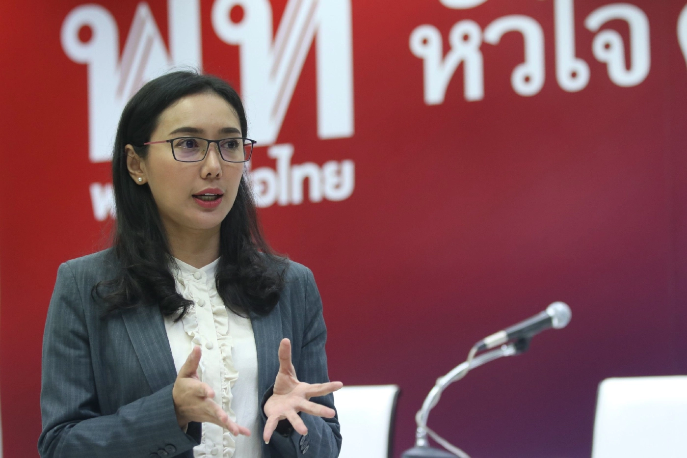 น.ส.อรุณี กาสยานนท์ โฆษกพรรคเพื่อไทย