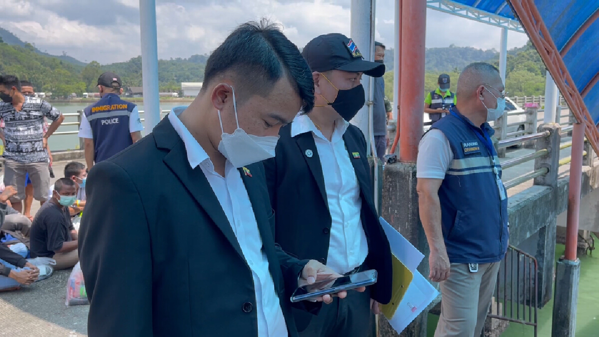 หน่วยเฉพาะกิจผลักดันต่างด้าวกลับประเทศอีก 120 คน