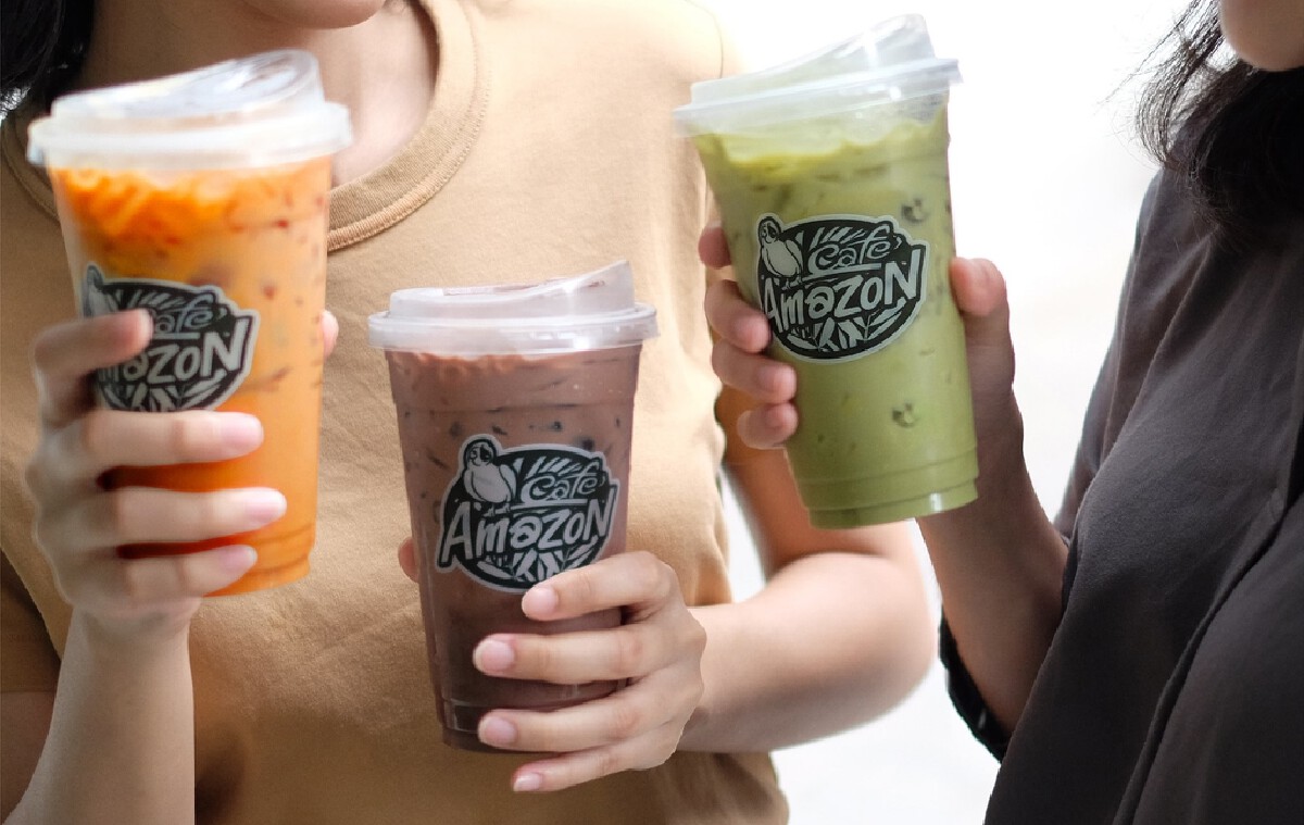 คาเฟ่ อเมซอน ตั้งเป้าเปิดสาขาในต่างประเทศ 1,000 สาขา