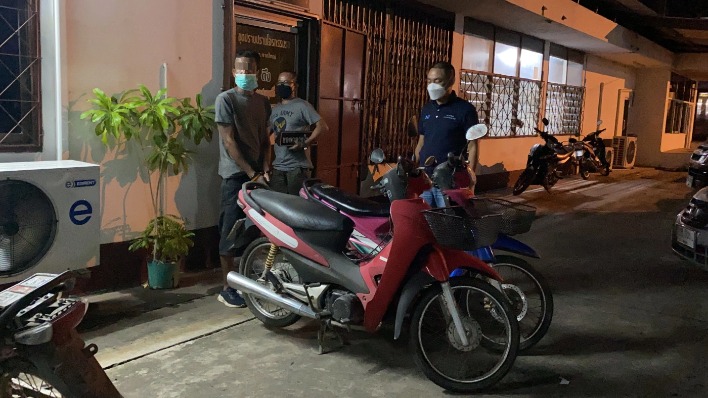 ตร.รวบหนุ่มลักรถ จยย. 2 คัน เผยตั้งใจก่อเหตุเพราะน้อยใจเมียมีผัวใหม่