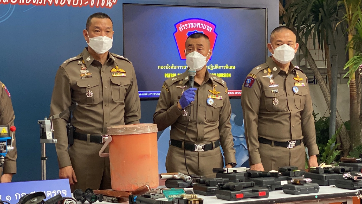 จับ3 พ่อแม่ลูก ลอบผลิตขายปืนออนไลน์ทั่วกทม.