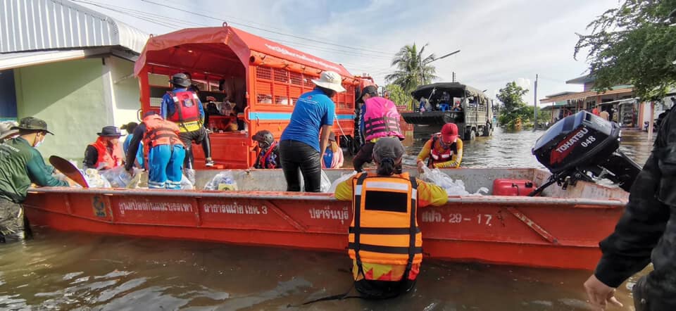 ปภ.รายงานยังคงมีพื้นที่ประสบอุทกภัย 17 จังหวัด