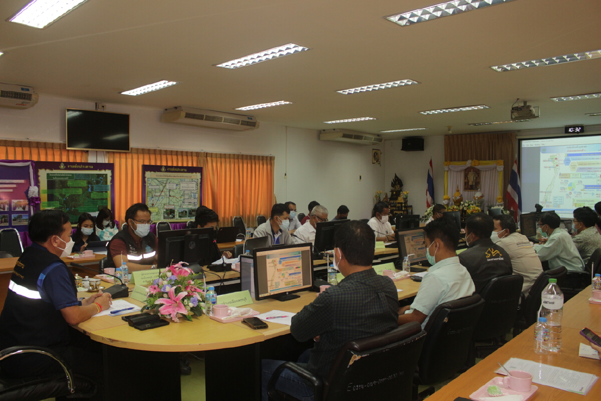 ชลประทานเพชรบุรีเรียกหน่วยงานที่เกี่ยวข้องประชุมรับมือน้ำท่วม