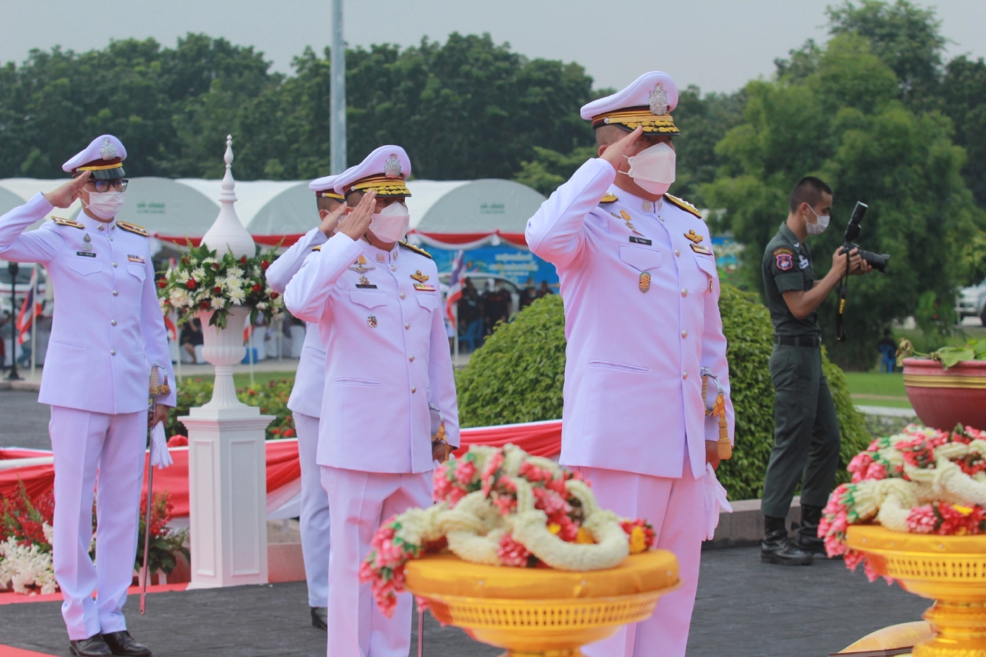 ผบช.ตชด.สักการะ “สมเด็จย่า” เนื่องในวันพระราชสมภพ