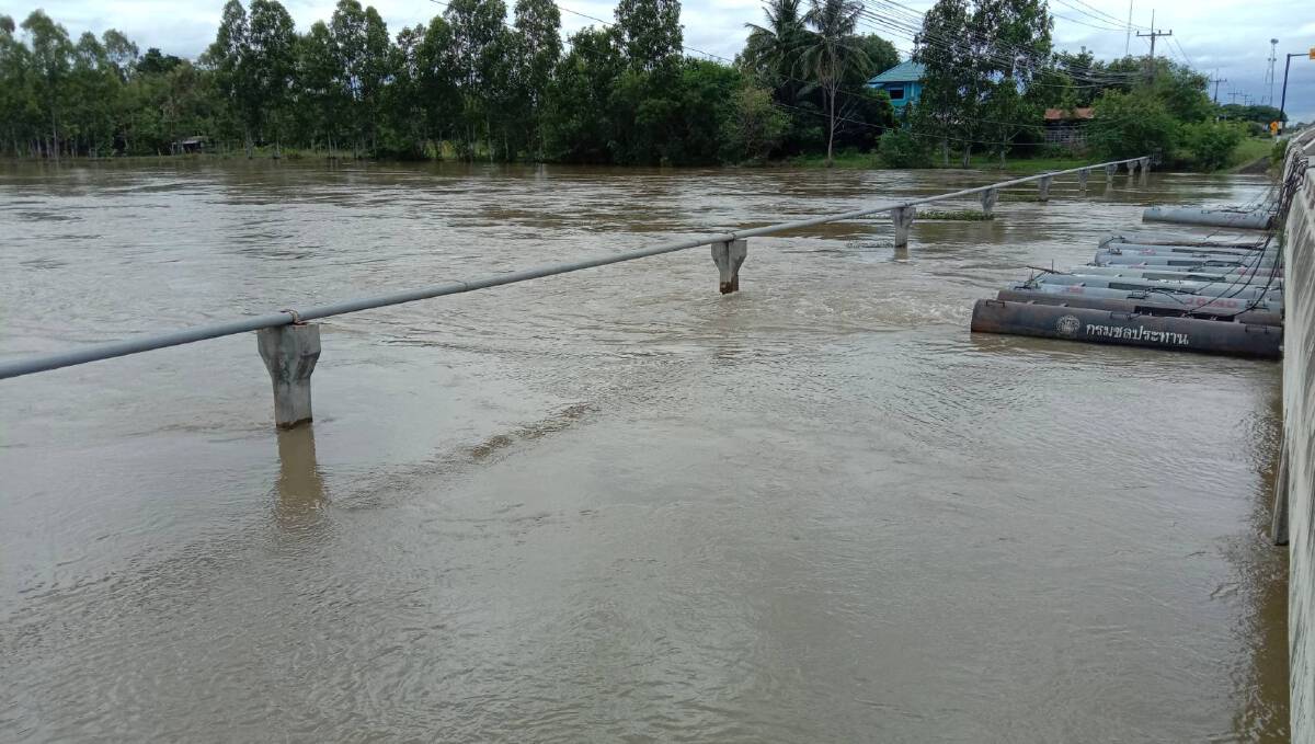 ชป.โคราช เร่งผลักดันน้ำผันน้ำลงลำมูล ป้องกันแหล่งเศรษฐกิจโนนสูง
